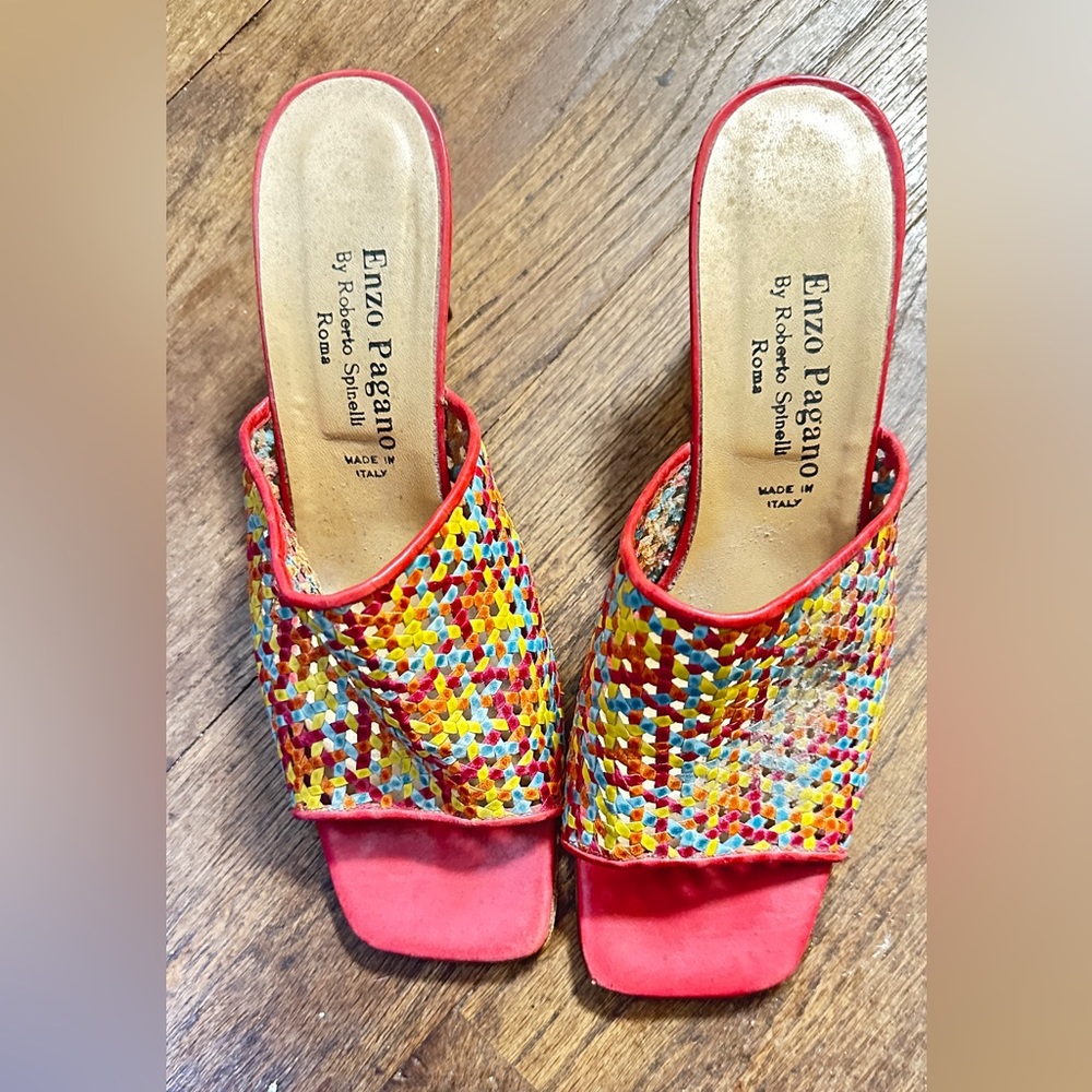 Beautiful Enzo Pagano Spring sandals by Roberto Spinelli. Size 39.